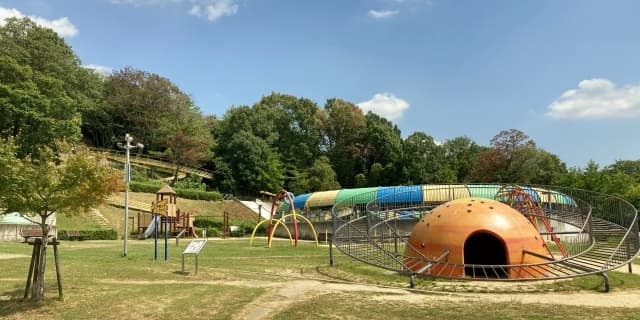 兵庫県 西脇市 風景 日本へそ公園