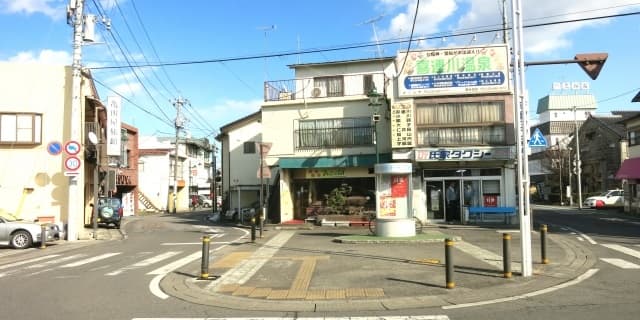 栃木県 さくら市 氏家駅 風景