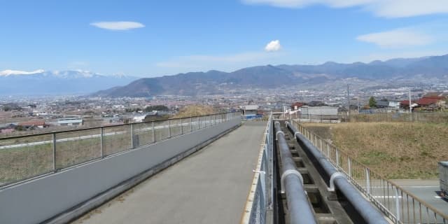 山梨県 笛吹市 風景