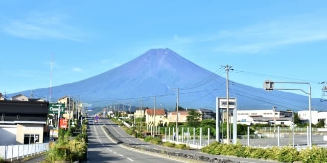 山梨県 富士吉田市 風景