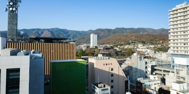 山梨県 甲府市 風景