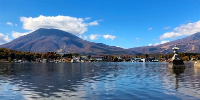 長野県 信濃町 野尻湖 風景